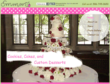 Tablet Screenshot of emmmsdesserts.com